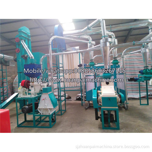 grade 1 maize flour milling machine